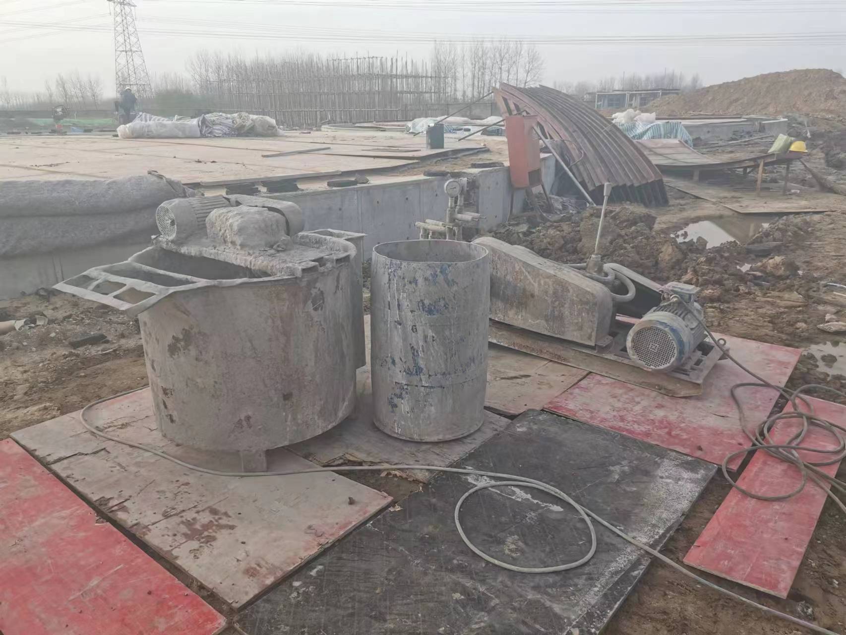 马湾镇回填土注浆